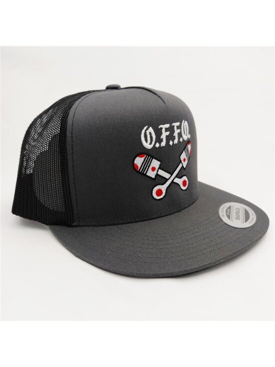 Outlaws MC O.F.F.O. Pistons Hat - Direct Embroidered Yupoong Snapback - USA Shop main image 4